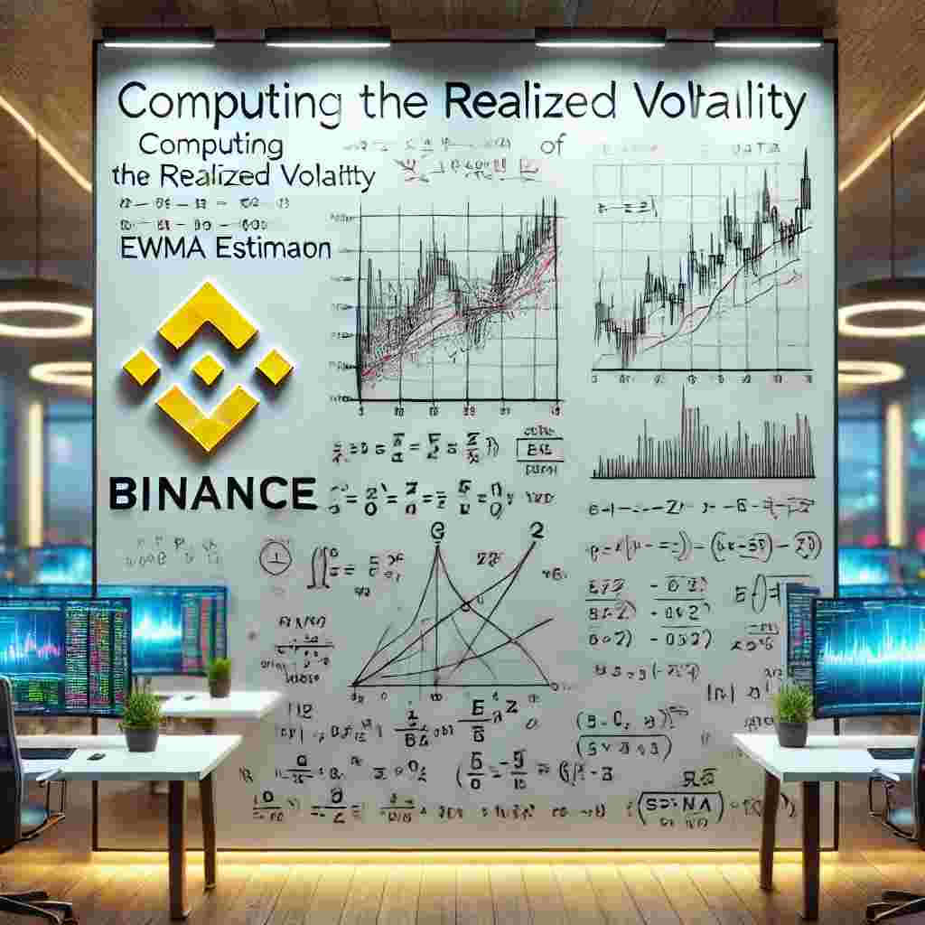 Bitcoin Volatility Estimation with EWMA in Python
