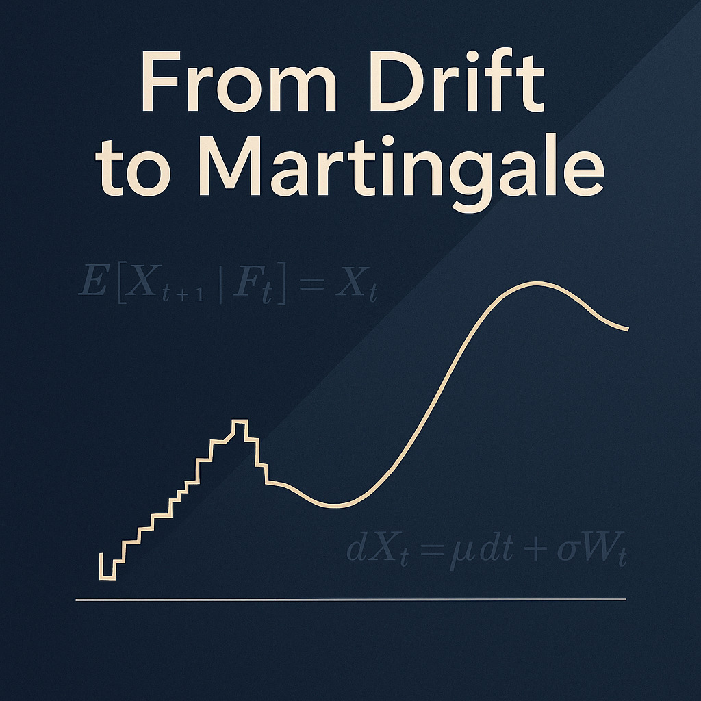 Is a Random Walk with Drift a Martingale ?